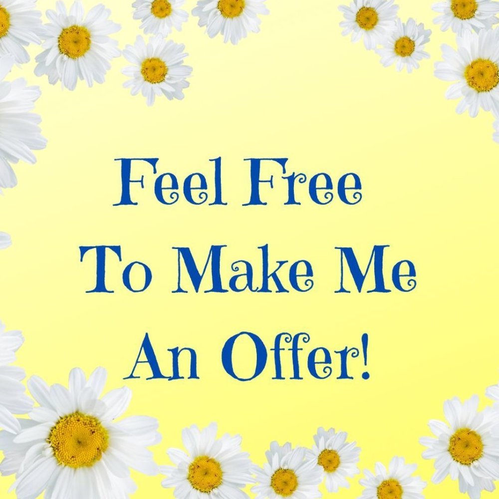 Feel Free to Make An Offer!